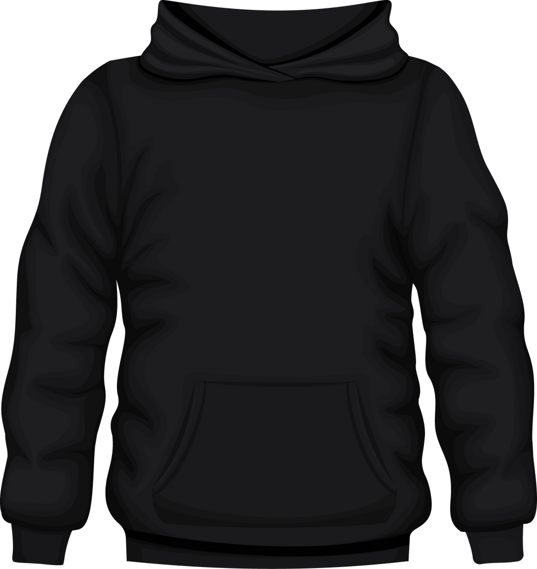 Black Hoody Cutout